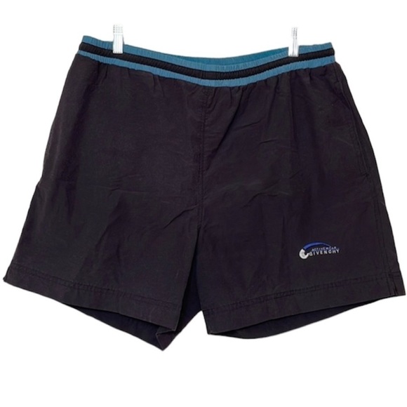Vintage Givenchy Activewear Men’s lined Nylon Shorts sz L - Picture 1 of 10
